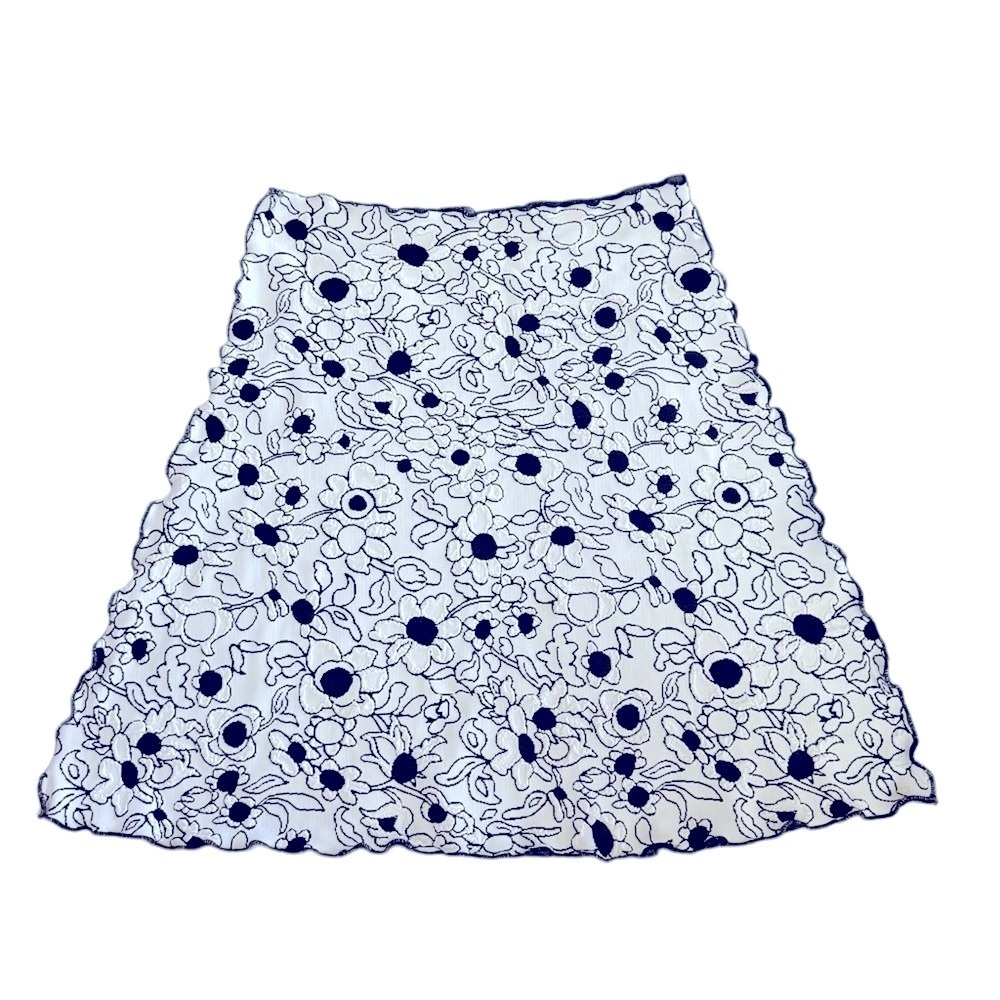 Haystacks Floral A-Line Midi Skirt